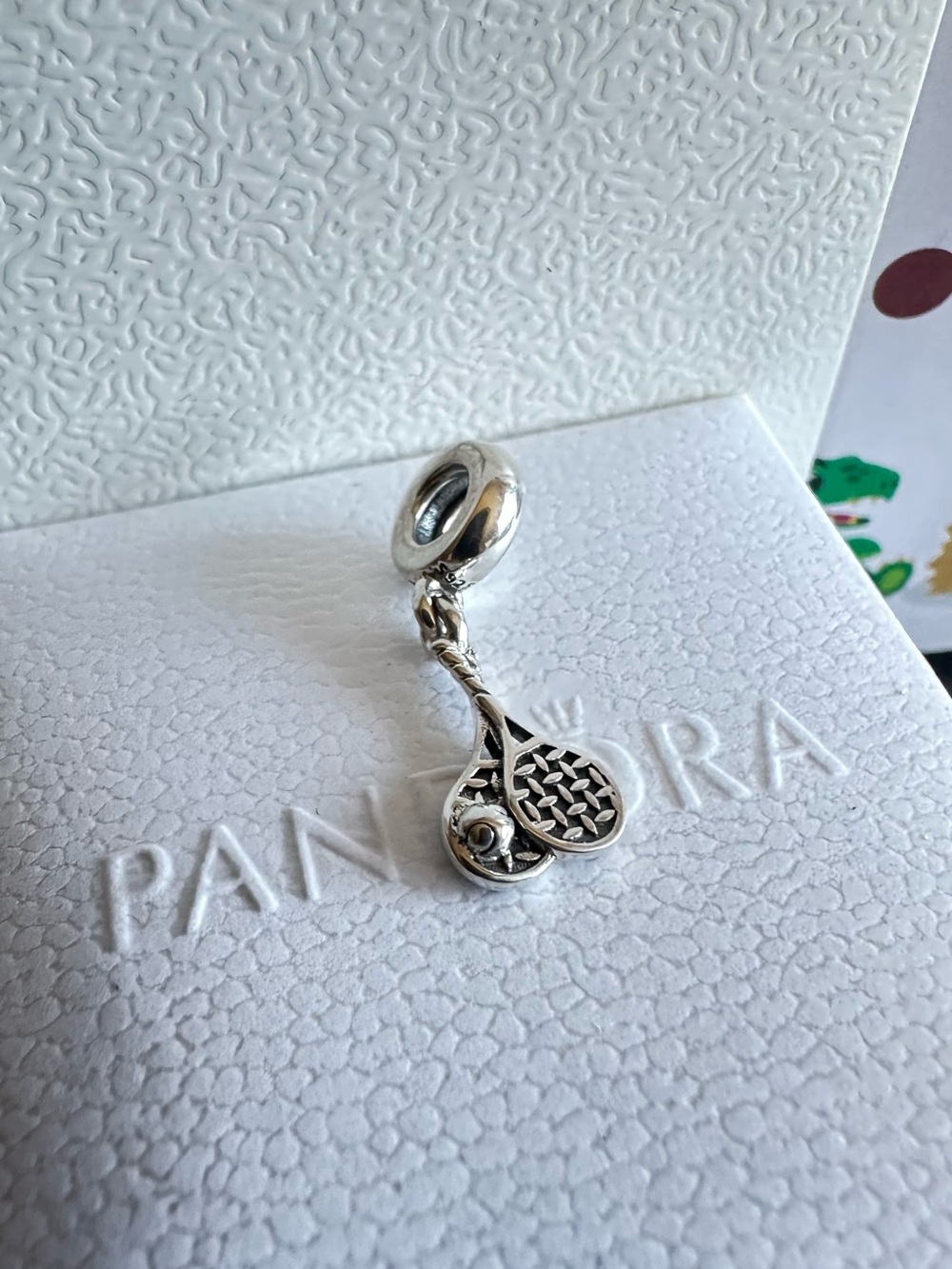 Pandora Tennis Silver Charm Sport 925 Ale